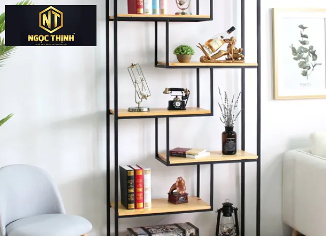 KỆ SẮT TRANG TRÍ TRONG PHÒNG GIÁ TỐT